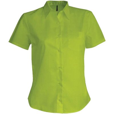 Chemise femme manches courtes Kariban Judith Vert L - Publicité Chemise femme manches courtes Kariban Judith Vert L - Publicité