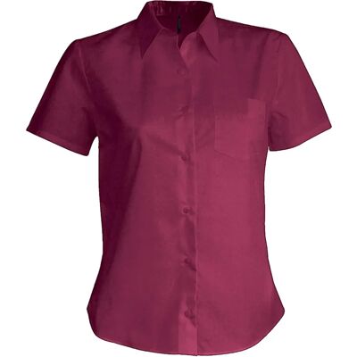Chemise femme manches courtes Kariban Judith Rouge 4XL - Publicité Chemise femme manches courtes Kariban Judith Rouge 4XL - Publicité