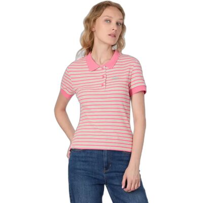 Polo femme Ragwear Colaro Stripes Rose 2XL - Publicité Polo femme Ragwear Colaro Stripes Rose 2XL - Publicité