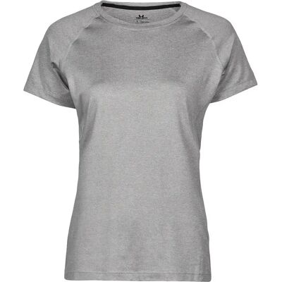 Maillot femme Tee Jays Cooldry Gris L - Publicité Maillot femme Tee Jays Cooldry Gris L - Publicité