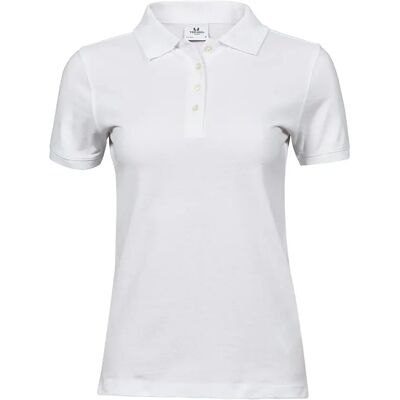 Polo piqué femme Tee Jays Heavy Blanc XL - Publicité Polo piqué femme Tee Jays Heavy Blanc XL - Publicité