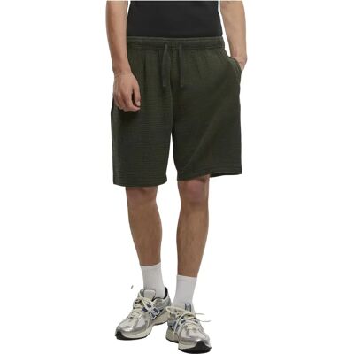 Short musselin Urban Classics Acid Washed Musselin Vert 2XL - Publicité Short musselin Urban Classics Acid Washed Musselin Vert 2XL - Publicité