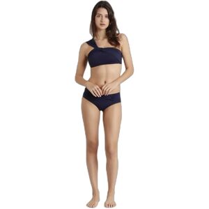 Maillot de bain 2 pièces croisière drapé asymétrique femme Admas Bleu 40 - Publicité Maillot de bain 2 pièces croisière drapé asymétrique femme Admas Bleu 40 - Publicité