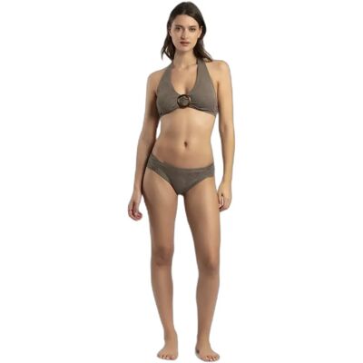 Maillot de bain 2 pièces dos nu femme Admas Fresh Leaves Marron 48 - Publicité Maillot de bain 2 pièces dos nu femme Admas Fresh Leaves Marron 48 - Publicité