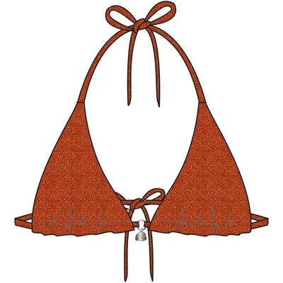 Haut de maillot de bain femme Banana Moon Rico Seaglitter Orange 2XL - Publicité Haut de maillot de bain femme Banana Moon Rico Seaglitter Orange 2XL - Publicité