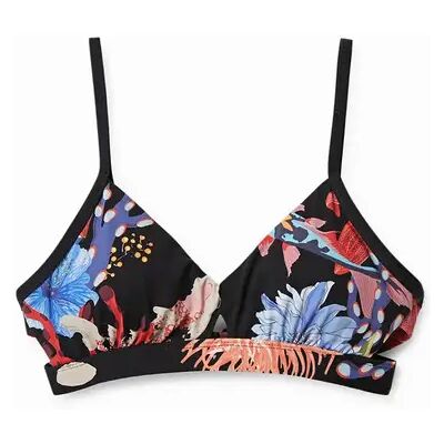 Haut de bikini femme Desigual Attina l Noir S - Publicité Haut de bikini femme Desigual Attina l Noir S - Publicité