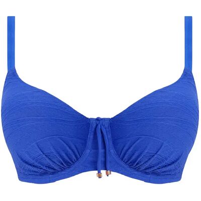 Haut de maillot de bain plissé armatures femme Fantasie Beach Waves Ultramarine Bleu 105E - Publicité Haut de maillot de bain plissé armatures femme Fantasie Beach Waves Ultramarine Bleu 105E - Publicité