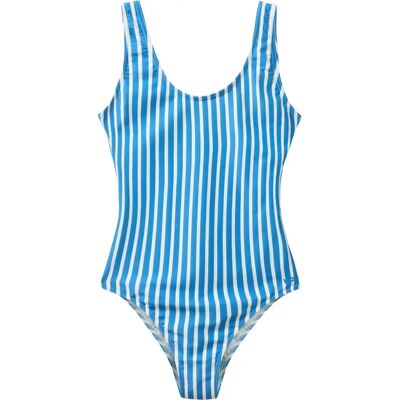 Maillot de bain 1 pièce femme H2O Stripe Bleu L - Publicité Maillot de bain 1 pièce femme H2O Stripe Bleu L - Publicité