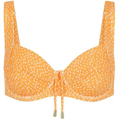 Haut de maillot de bain avec armatures femme Huit Sorbet Orange 90C - Publicité Haut de maillot de bain avec armatures femme Huit Sorbet Orange 90C - Publicité