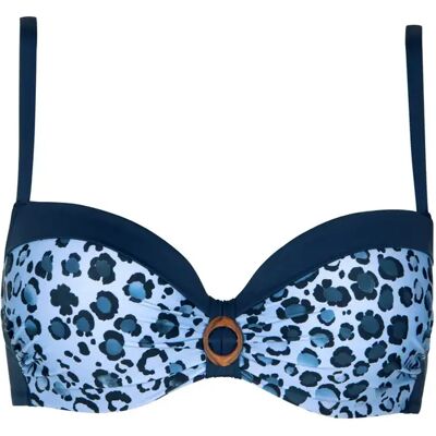 Haut de maillot de bain préformé femme Lisca Veracruz B à E Bleu 40B - Publicité Haut de maillot de bain préformé femme Lisca Veracruz B à E Bleu 40B - Publicité
