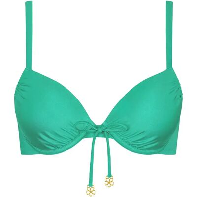 Haut de maillot de bain push-up femme Lisca Karpathos Vert 42B - Publicité Haut de maillot de bain push-up femme Lisca Karpathos Vert 42B - Publicité
