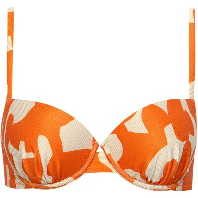 Haut de maillot de bain femme Lisca Aswan Orange 42B - Publicité Haut de maillot de bain femme Lisca Aswan Orange 42B - Publicité