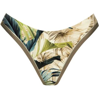 Bas de maillot de bain échancré femme Lisca Ensenada Vert 40 - Publicité Bas de maillot de bain échancré femme Lisca Ensenada Vert 40 - Publicité