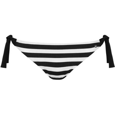 Bas de maillot de bain à nouettes femme Lisca Rhodes Noir 38 - Publicité Bas de maillot de bain à nouettes femme Lisca Rhodes Noir 38 - Publicité