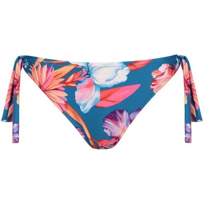 Bas de maillot de bain à nouettes femme Lisca Rimini Bleu 42 - Publicité Bas de maillot de bain à nouettes femme Lisca Rimini Bleu 42 - Publicité