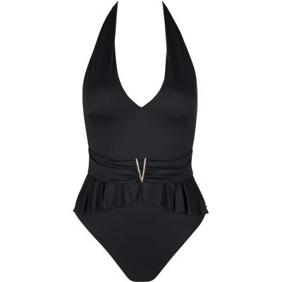 Maillot de bain 1 pièce préformé sans armatures femme Lisca Isola Rossa Noir 40B - Publicité Maillot de bain 1 pièce préformé sans armatures femme Lisca Isola Rossa Noir 40B - Publicité