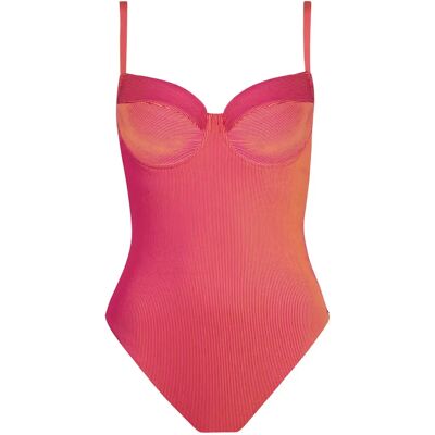 Maillot de bain 1 pièce femme Lisca Nairobi Rose 42B - Publicité Maillot de bain 1 pièce femme Lisca Nairobi Rose 42B - Publicité