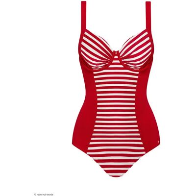 Maillot de bain 1 pièce armaturé femme Lisca Bondi Beach Rouge 42B - Publicité Maillot de bain 1 pièce armaturé femme Lisca Bondi Beach Rouge 42B - Publicité