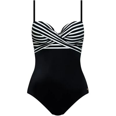 Maillot de bain 1 pièce préformé femme Lisca Bondi Beach Noir 42B - Publicité Maillot de bain 1 pièce préformé femme Lisca Bondi Beach Noir 42B - Publicité