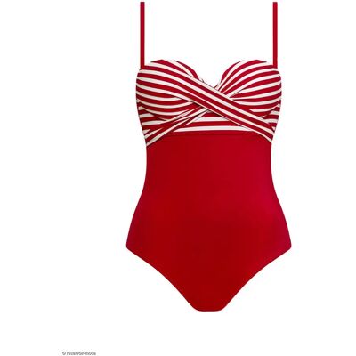 Maillot de bain 1 pièce préformé femme Lisca Bondi Beach Rouge 42B - Publicité Maillot de bain 1 pièce préformé femme Lisca Bondi Beach Rouge 42B - Publicité