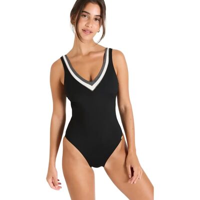 Maillot de bain 1 pièce femme Livia Ariana Naxos Noir 38 - Publicité Maillot de bain 1 pièce femme Livia Ariana Naxos Noir 38 - Publicité