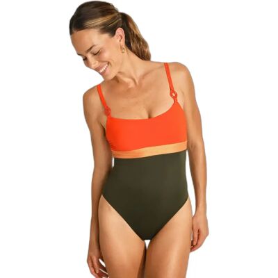 Maillot de bain 1 pièce femme Livia Alenka Formosa Vert 36 - Publicité Maillot de bain 1 pièce femme Livia Alenka Formosa Vert 36 - Publicité