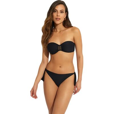 Bas de maillot de bain femme Selmark Sicilia Noir L - Publicité Bas de maillot de bain femme Selmark Sicilia Noir L - Publicité
