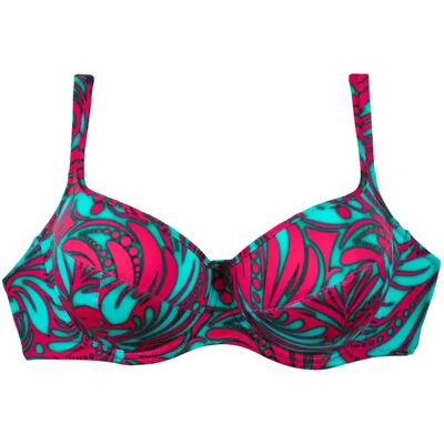Haut de maillot de bain femme Triola 82257 Rose 85E - Publicité Haut de maillot de bain femme Triola 82257 Rose 85E - Publicité