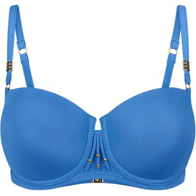Haut de maillot de bain femme Triumph Palina Love By The Sea WP Bleu 42B - Publicité Haut de maillot de bain femme Triumph Palina Love By The Sea WP Bleu 42B - Publicité