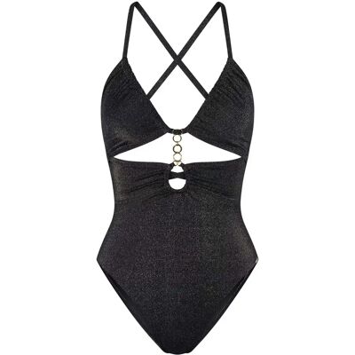 Maillot de bain 1 pièce femme Triumph Sunset O Noir 42B - Publicité Maillot de bain 1 pièce femme Triumph Sunset O Noir 42B - Publicité