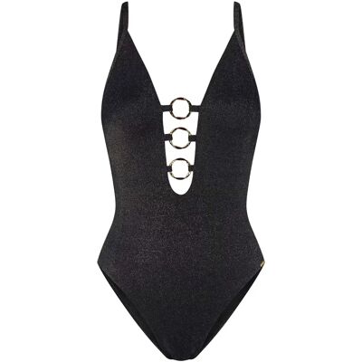Maillot de bain 1 pièce femme Triumph Sunset O 02 Noir 42B - Publicité Maillot de bain 1 pièce femme Triumph Sunset O 02 Noir 42B - Publicité