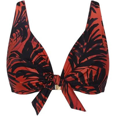 Haut de maillot de bain avec armatures sans rembourrage femme Triumph Summer Palm Marron 42B - Publicité Haut de maillot de bain avec armatures sans rembourrage femme Triumph Summer Palm Marron 42B - Publicité