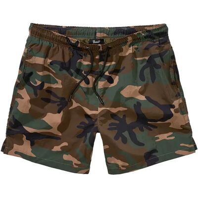 Short de bain Brandit Basic Vert S - Publicité Short de bain Brandit Basic Vert S - Publicité