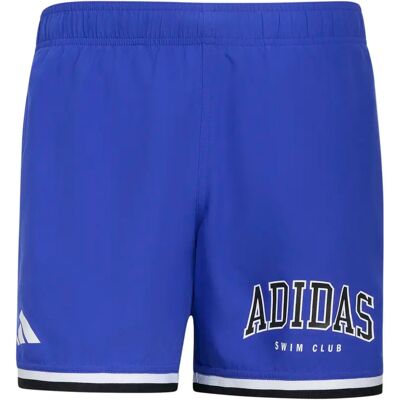 Short de bain logo adidas Bleu L 8" - Publicité Short de bain logo adidas Bleu L 8" - Publicité