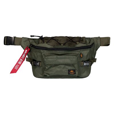 Sacoche banane Alpha Industries Combat Vert TU - Publicité Sacoche banane Alpha Industries Combat Vert TU - Publicité
