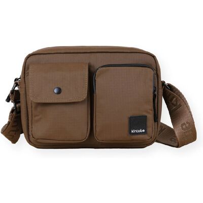 Sac bandoulière Kintobe MILES Marron 4,5 L - Publicité Sac bandoulière Kintobe MILES Marron 4,5 L - Publicité