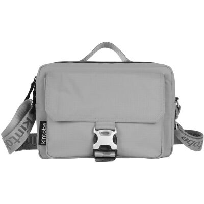 Sac bandoulière Kintobe NOAH Gris 5,5 L - Publicité Sac bandoulière Kintobe NOAH Gris 5,5 L - Publicité