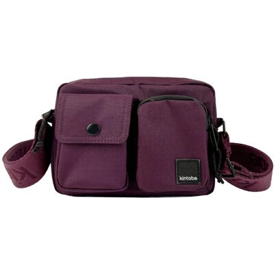 Sac bandoulière Kintobe MINI MILES Violet 1 L - Publicité Sac bandoulière Kintobe MINI MILES Violet 1 L - Publicité