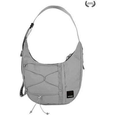 Sac bandoulière Kintobe HAZE Gris 7 L - Publicité Sac bandoulière Kintobe HAZE Gris 7 L - Publicité