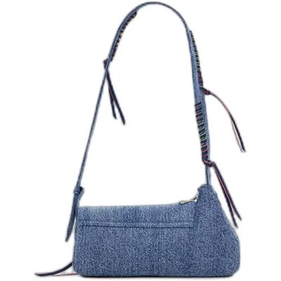 Sac bandoulière en jean femme Desigual Torio Altadena Bleu TU - Publicité Sac bandoulière en jean femme Desigual Torio Altadena Bleu TU - Publicité