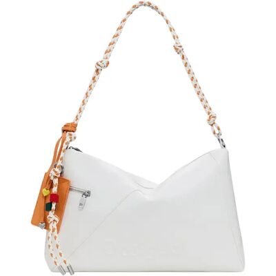 Sac bandoulière femme Desigual Half Logo Leiria 2.0 Blanc TU - Publicité Sac bandoulière femme Desigual Half Logo Leiria 2.0 Blanc TU - Publicité