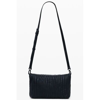 Sac bandoulière femme Desigual Helium Trokel Noir TU - Publicité Sac bandoulière femme Desigual Helium Trokel Noir TU - Publicité