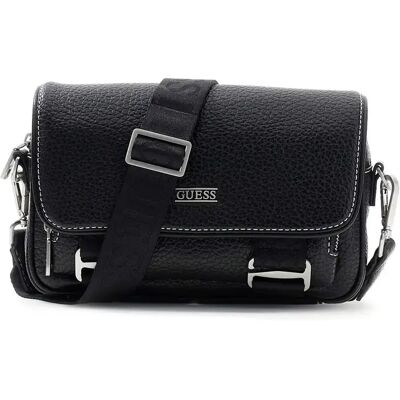 Sac Guess Boston Messenger Noir TU - Publicité Sac Guess Boston Messenger Noir TU - Publicité