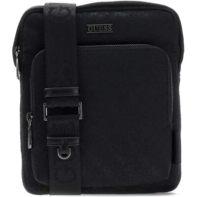 Sac bandoulière Guess Boston Noir TU - Publicité Sac bandoulière Guess Boston Noir TU - Publicité