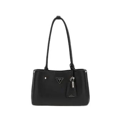 Sac à main en similicuir femme Guess Meridian II Noir TU - Publicité Sac à main en similicuir femme Guess Meridian II Noir TU - Publicité
