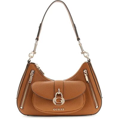 Sac bandoulière femme Guess Jessa Marron TU - Publicité Sac bandoulière femme Guess Jessa Marron TU - Publicité
