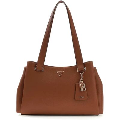 Sac cabas femme Guess Evie Carryall Marron TU - Publicité Sac cabas femme Guess Evie Carryall Marron TU - Publicité