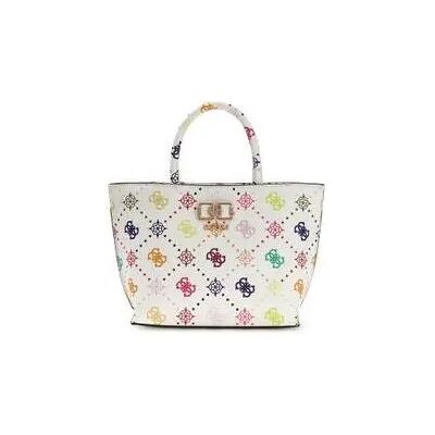 Sac à main femme Guess Emelie Blanc TU - Publicité Sac à main femme Guess Emelie Blanc TU - Publicité