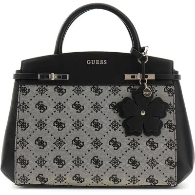 Sac à main 3 compartiments femme Guess Melinda Logo Noir TU - Publicité Sac à main 3 compartiments femme Guess Melinda Logo Noir TU - Publicité
