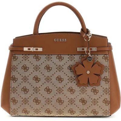 Sac à main 3 compartiments femme Guess Melinda Logo Marron TU - Publicité Sac à main 3 compartiments femme Guess Melinda Logo Marron TU - Publicité